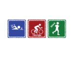 Signs of Tri Swim Bike Run Triathlon