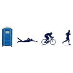 porta potty triathlete icons