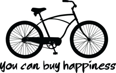 You can buy happiness   men s bike
