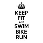 Keep Fit and Swim Bike Run Triathlon