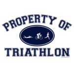Property of Triathlon Women Tri Icons