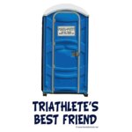 porta potty triathlete s bestfriend