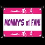 racebib Mommy s  1 Triathlon Fan pp