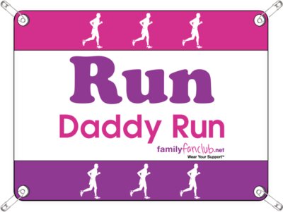 racebib run daddyy running