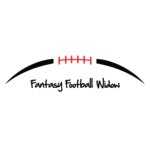 Football Outline Fantasy Football Widow