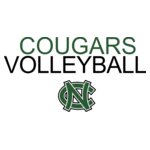 Cougars Volleyball with NC logo   DN