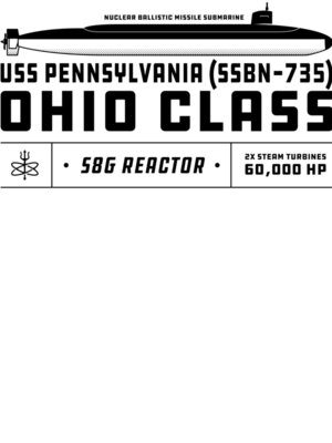 Ohio Class Custom Back - Black