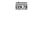 CVN - CUSTOM SHIP FORD CLASS