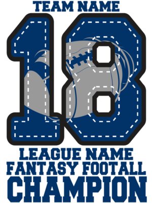 Fantasy Football Champion 18 - Blue