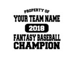 Property of Fantasy Baseball Champion