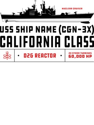 California Class Cruiser Custom Back