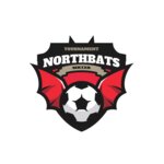 North bats Tournament Soccer logo template