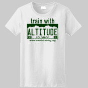 Train with Altitude - Ladies Ultra Cotton™ 100% Cotton T Shirt