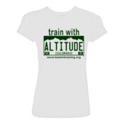 Train with Altitude - Light Ladies Ultra Performance Active Lifestyle T Shirt