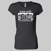 Train with Altitude - Ladies' Sheer Jersey T-Shirt