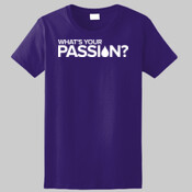 What's Your Passion - Ladies Ultra Cotton™ 100% Cotton T Shirt 2