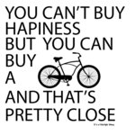 You can't buy happiness, but you can buy a bike