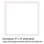 Chromaluxe 10" x 10" Photo Panel