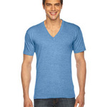 Unisex American Apparel Triblend V-Neck T-shirt